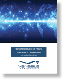 testing power sources for stability 